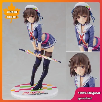 100% Originalas: Katou Megumi Lenktynių mergina ver. 22.5 cm PVC Veiksmų Skaičius, Anime Paveikslas Modelis, Žaislai Pav Kolekcijos Lėlės Dovana