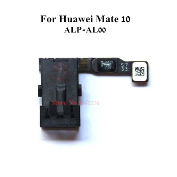100% Originalus Ausinių Lizdas Flex kabelis Huawei Mate 10 ALP-AL00 Ausinių Jungtis, Audio išvesties atsarginės dalys