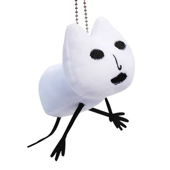 11cm Animacinių filmų Pliušinis Balta Katė Lėlės Žaislas Minkštas Medvilnės iškamša Pliušinis Lėlės 