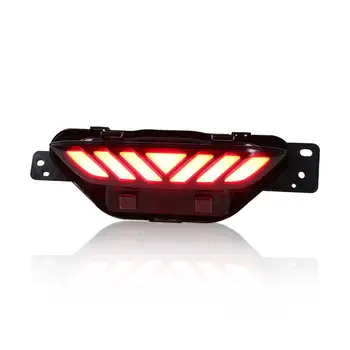 1PCs LED Galinis Bamperis Lempos Reflektorius, Vairavimo, Stabdžių Šviesos Toyota CHR C-HR 2016-2020 LED Žibintai Stop Signalas Automobiliai