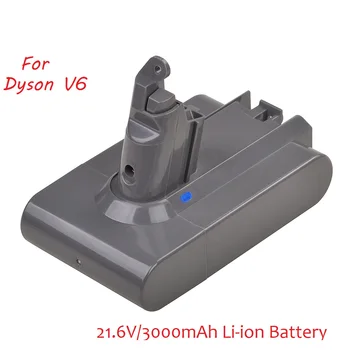 21.6 V Pakeitimo Li-ion Baterija Dyson V6 DC58 DC59 DC61 DC62 DC74 SV07 SV03 SV09 965874-02 Dulkių siurblys Baterija 3000mAh