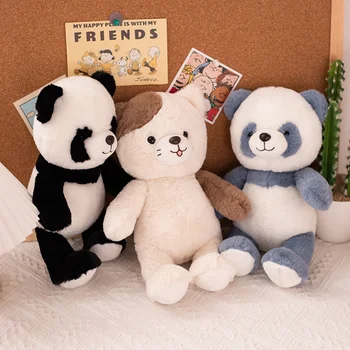 23cm Kawaii Dramblys Panda Pliušinis Žaislas iškamša Minkštas Pliušinis Mielas Triušis Katė Kartu Lėlės, Žaislai Vaikams Mergina Gimtadienio Dovana