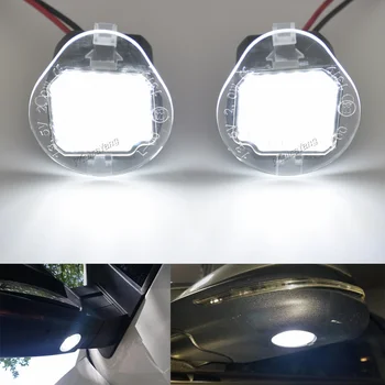 2vnt Skirti Jeep Grand Cherokee 2014-2017 Balta Aukšto Ryškumo LED Pusėje, Pagal Veidrodis Lempos Šviesos Balos