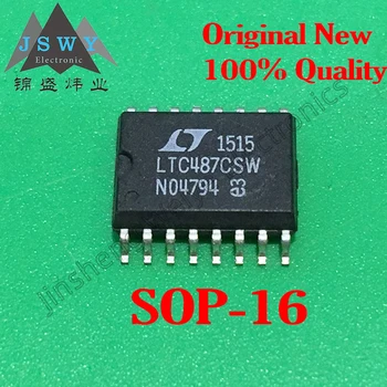 5VNT LTC487CSW LTC487 SOP16 RS-485 Sąsaja IC IC Chip 100% visiškai Naujas Originalus Akcijų, Nemokamas Pristatymas