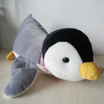 apie 40cm puikus linkę pingvinas pliušinis žaislas animacinių filmų pingvinas minkštos lėlės mesti pagalvę gimtadienio dovana s8628
