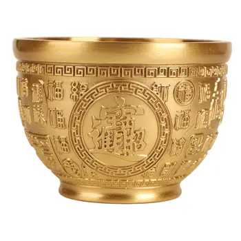 Aukso Piggy Bank Ornamentas, Dekoravimo, Rankdarbių Akcentas Amatų Sodinamoji Vaza Žalvaris