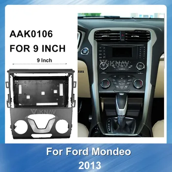 Automobilio Radijas Stereo įrengimo fascia FORD Mondeo 2013 Stereo Rėmo Fascias Skydelis Veido DVD / CD Brūkšnys Bezel