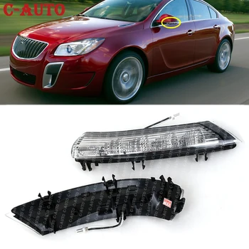 Automobilį Buick Regal 2011 2012 2013 2014 2015 2016 Kairės ir Dešinės LED galinio vaizdo Veidrodis Posūkio Signalo Žibintai Lempa Automobilio stiliaus