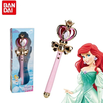 Bandai Disney Princess 2022 Naują Magic Wand Light Stick Vaikai Žėrintis, Žaislų, Animacinių Filmų Mielas Vaikų Gimtadienio Dovanos Mergaitėms, Žaislai