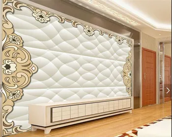 beibehang tapetų sienos, 3 d retro 3D Minkštas paketo fono sienos sienos dokumentų namų dekoro papel de parede para quarto