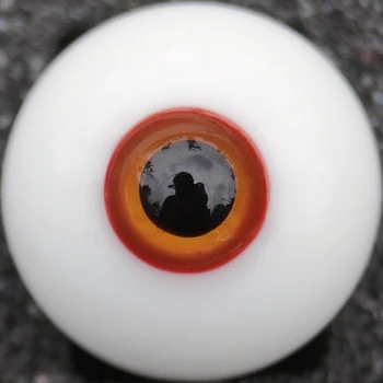 BJD Stiklo kaip 14mm Apvalios Akys, akies Obuolio Lėlės Makiažas, Papuošalai Naudoti Taxidermy Steampunk Amatų 