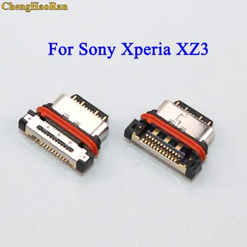 ChengHaoRan 2VNT Sony Xperia XZ3 Micro USB Lizdas Mokestis Uosto Įkrovimo Dokas plug Jungtis Socket Repari Dalys