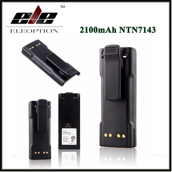Eleoption Didelės Galios Ryšio Baterija Motorola NTN7143 HT1000 JT1000 GP900 MTS2000 Baterijos 2100mAh 7.4 V NI-MH