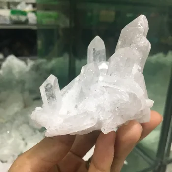 Energijos crystal 100% natūralių akmenų ir mineralų, aišku, kvarco kristalų sankaupos reiki healing kristalai namų puošybai