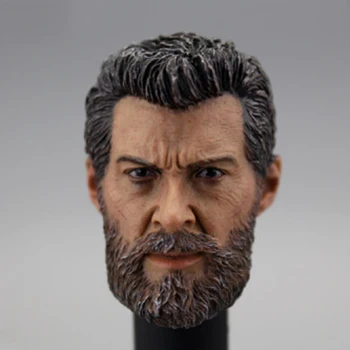 Galvos Skulptūra Modelis Wolverine 1/6 Scena Kareivis Dalys LOGAN Hugh Jackman X Karo Policijos Jaunų Piktas Versija