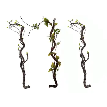 Gražus Dekoratyvinis Dirbtinis Medis Ilgai, Minkšti Plastikiniai Sausas Vestuvių Filialas Augalų Namų Dekoravimo, Modeliavimo Spiralės Vynuogių
