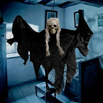 Helovinas Kabinti Kaukolės Galvą Dvasios Haunted House Pabėgti Siaubo Rekvizitai Ornamentu Helovinas Šaliai, Papuošalai, Namų Siaubas Baisu