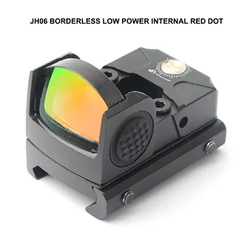Ilgo Nuotolio Mažas Energijos Suvartojimas Borderless Red Dot Akyse Medžioklės Šautuvas Reflex Akyse Airsoft Glock Holografinis Fotografavimo Akyse