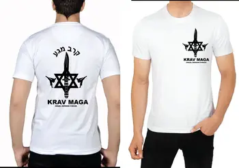 Izraelio Gynybos Pajėgos Krav Maga Vyrų Marškinėliai Trumpomis Rankovėmis Atsitiktinis Medvilnės O-Kaklo Vasaros Marškinėliai