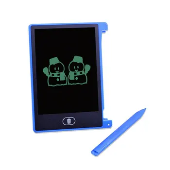 Juoda/BlueTablet LCD šviesos energijos mažos lentos Vaikų tapybos valdybos saugus