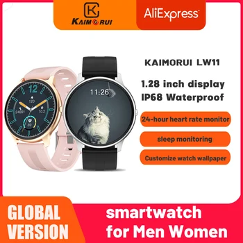 KAIMORUI 2022 Smart Watch Vyrų IP68 Vandeniui 1.28 colių Ekranas Fitneso Laikrodžiai Širdies ritmo Monitorius Sporto Smartwatch Vyrams, Moterims
