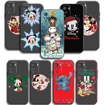 Kalėdų 2022 Disney Telefono Dėklai Xiaomi POCO F3 GT X3 GT M3 Pro X3 NFC Redmi Pastaba 9 10 Pro 5G Minkštos TPU Galinį Dangtelį