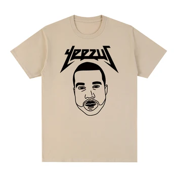 Kanye West 90-ųjų Derliaus Hip-Hop T-shirt Medvilnės Vyrų marškinėliai Naujas TEE MARŠKINĖLIUS Moterų Topai