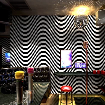 ktv tapetai daina salė flash sienų medžiaga 3d atspindintis speciali juosta tema lauke Interneto kavinė fono sienos popieriaus.