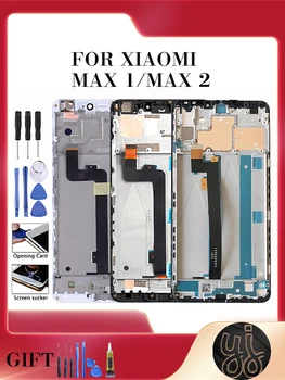 LCD Xiaomi Mi Max 1 2 LCD Ekranas Jutiklinis Ekranas skaitmeninis keitiklis Asamblėjos Pakeitimo Mi MAX1 MAX2 LCD+Rėmelį