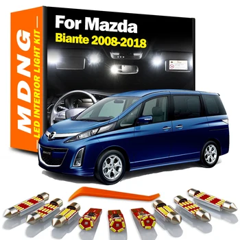 MDNG Canbus LED Interjero Žemėlapis Dome Light Kit Mazda Biante 2008 2009 2010 2011 2012 2013 2014 2015 2016 2017 2018 Automobilio Led Lempos