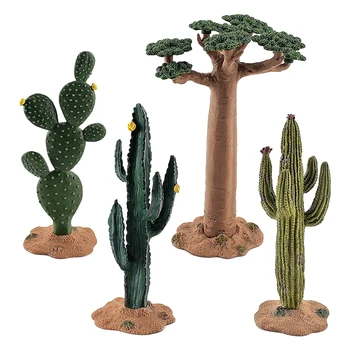 Modeliavimo Žaliųjų Augalų Kaktusas Baobab Medį Bush Modelis 