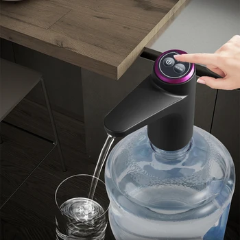 Mygtukas Balionėlis Touch Control USB Įkrovimo Galoną Butelį Geriamojo Jungiklis Automatinis Vandens Dozatorius Elektrinis Vandens Siurblys