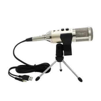 Nauja MK-F500TL Profesinės Kondensatoriaus Mikrofonas, Cardioid Modelis su Shock Mount Kompiuteryje, Mobiliajame Telefone
