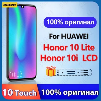 Naujas Originalus Už Huawei Honor 10 Lite Ekranas HRY-LX1 LCD Jutiklinis Ekranas Už Garbę 10i LCD HRY-LX2 HRY-AL00