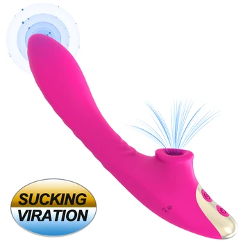 Naujas Čiulpti Makšties Dildo Vibratorius, Sekso Žaislai Moteris Silikono G Spot Oralinis Seksas Klitorio Stimuliatorius Moterų Masturbacija Sekso Parduotuvė