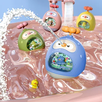 Nauji Vonios Vandens Purslai Žaislai, Kūdikių Mielas Animacinių filmų Gyvūnų Antis Kūdikio Maudymosi ir Maudyklų Vandens Kūdikių Masažuoklis Žaislai