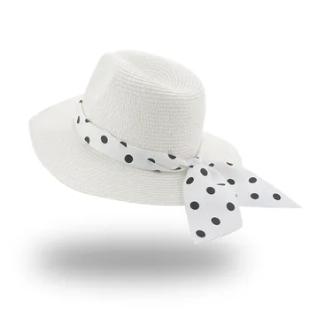 Paplūdimio Skrybėlę, Skrybėlės Moterims Vasaros Šiaudų Saulės, Skrybėlę, Kietas Juostelės Juosta Atsitiktinis Moterų Vasaros Skrybėlę Panama Luxury Saulės Skrybėlę 2022 Chapeau Femme