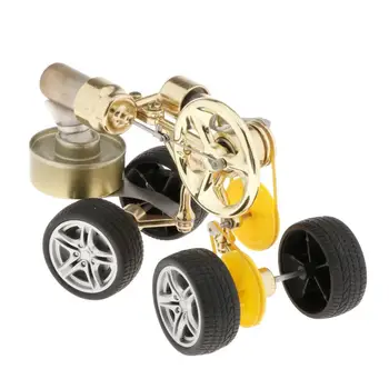 Retro Metalo Stirlingo Automobilių Variklio Modelis, Todėl Technologijų Žaislas Vaikams
