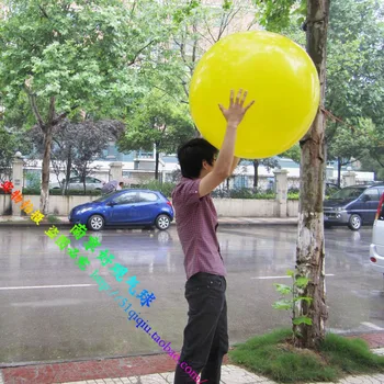 [ Skristi Erelis ] Nemokamas pristatymas Pradėti didelės apvalios dekoratyvinis modelio skrydis spalva didelis balionas Geltona 10x16cm 10vnt