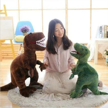 Tyrannosaurus Rex Lėlės, Imitavimo Kimštiniai Žaislai, Pagalvės Dinozaurų Pliušinis Žaislas Dovana Dygsnio Iškamšos