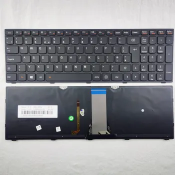 UK Apšvietimu Nešiojamojo kompiuterio Klaviatūra Lenovo G50-30 G50-45 G50-70 G50-70m G50-80 G51-35 G70-35 G70-70 G70-80 JK Išdėstymas