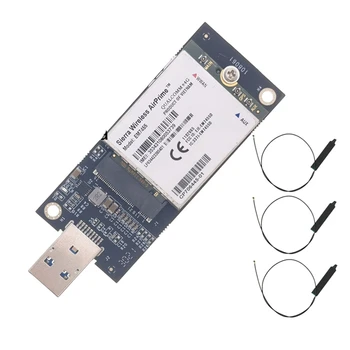 USB Modulis EM7455 DW5811E 4G LTE FD / TD LTE CATSH Chg Modulis, Skirtas E7270 E7470 E7370 E5570 E5470