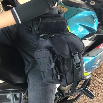 Vandeniui atsparus Nailono Vyrų Kojos Klubo Lašas Krepšys Rider Motociklo Karinį Puolimą Kelionės 
