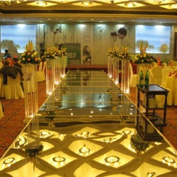 Vestuvių Veidrodis kilimų arba T-etapas 1,5 M pločio Hotsale super šviesus vestuvių veidrodis kilimų vestuvių kilimų runner 10meter/daug