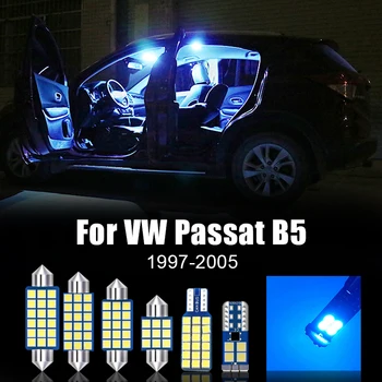 Volkswagen VW Passat B5 1997-2004 m. 2005 m 12v Automobilio LED Skaitymo Lemputės Priešrūkiniai Žibintai Koja Durų Lemputė bagažo skyriaus Šviesos Interjero Aksesuarai