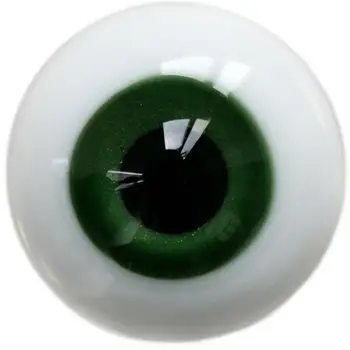 [wamami] 16mm Žalios Akys Stiklinės Akys, Apranga BJD Doll Dollfie