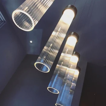 Šiuolaikinio stiliaus kambarį miegamasis minimalistinio restoranas pakabukas šviesos Šiaurės drabužių apdaila stiklo rutulį pakabukas lempa