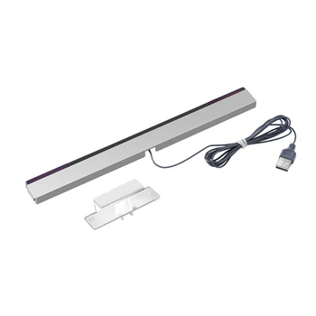 Žaidimas Priedai Wii Sensor Bar Laidinio Imtuvams IR Signalo Ray USB Kištukas Pakeitimo Jutiklis Baras Imtuvu, WII/WIIU